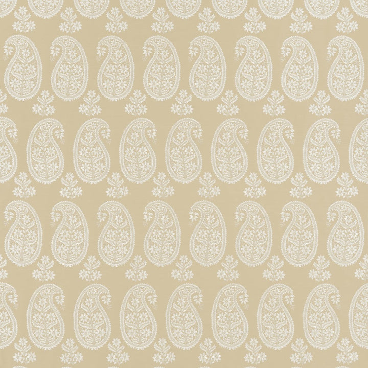 Campania Paisley Beige AW16111 by Thibaut Fabric Thibaut Fabric Campania Paisley Beige AW16111Fabric SOLEIL TEXTURES U.S.A </p><p>Repeat: H: 7 in (17.78 cm), V: 24.5 (62.23 cm) 54 in  (137.16 cm) - Fabric Carolina -