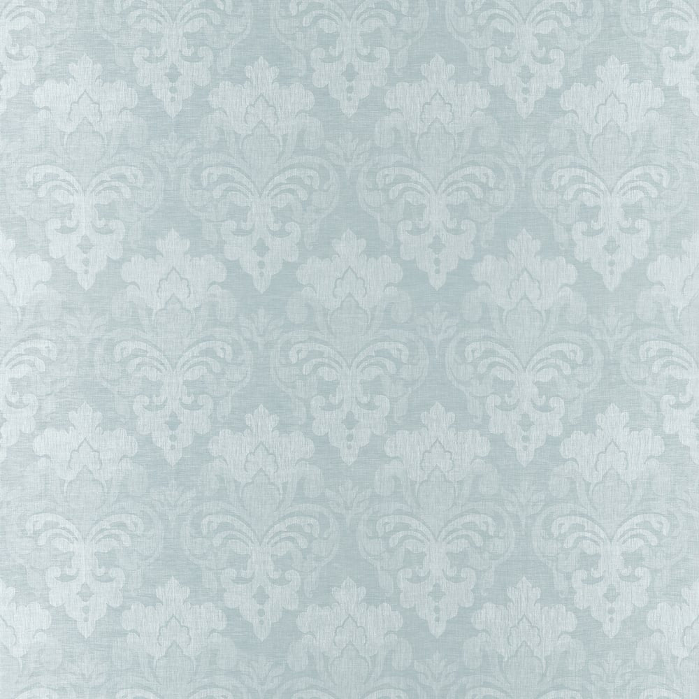 Darcey Damask Soft Blue AW16120 by Thibaut Fabric Thibaut Fabric Darcey Damask Soft Blue AW16120Fabric SOLEIL U.S.A </p><p>Repeat: H: 13.5 in (34.29 cm), V: 24.5 (62.23 cm) 54 in  (137.16 cm) - Fabric Carolina -