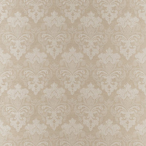 Darcey Damask Beige AW16121 by Thibaut Fabric