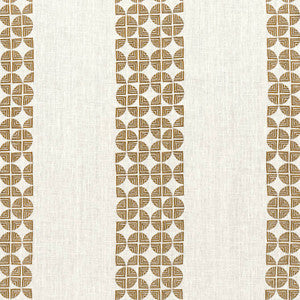 Fairmont Stripe Embroidery Bronze AW23127 By Anna French Fabric