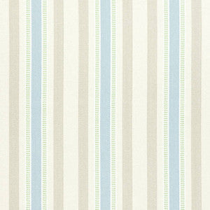 Dearden Stripe Beige and Blue AW23151 by Anna French Fabric