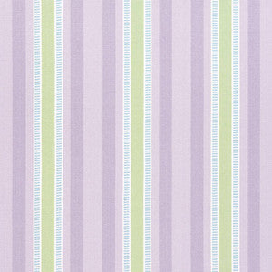 Dearden Stripe Lavender and Sage AW23153 by Anna French Fabric
