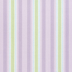 Dearden Stripe Lavender and Sage AW23153 by Anna French Fabric