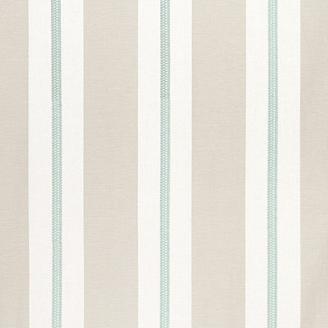 Alden Stripe Embroidery Robin's Egg AW24528 by Anna French Fabric Anna French Fabric Alden Stripe Embroidery Robin's Egg AW24528Fabric Devon Fabric Book 50% Cotton, 40% Linen, 10% Viscose INDIA </p><p>Repeat: V: 0 54 - Fabric Carolina -