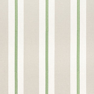 Alden Stripe Embroidery Kelly AW24530 by Anna French Fabric