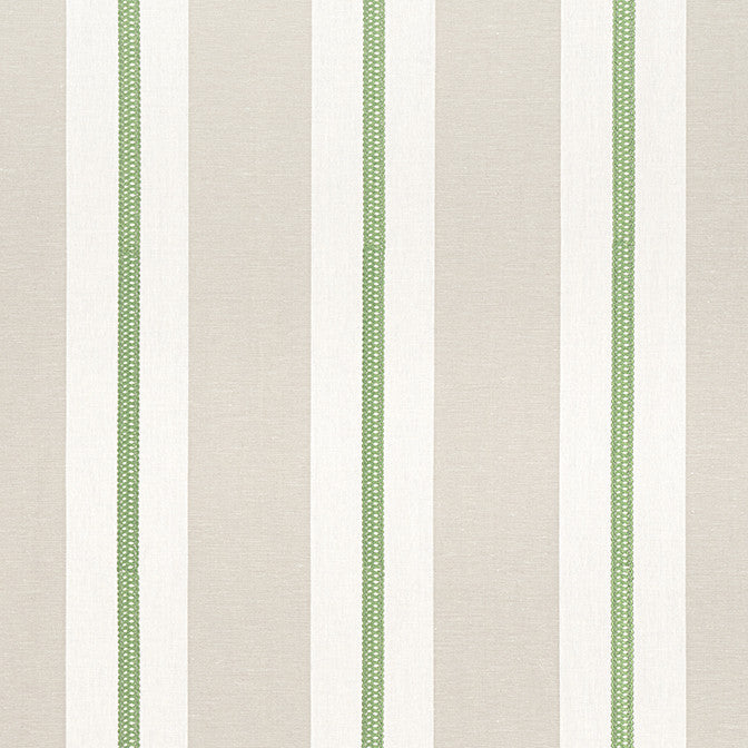 Alden Stripe Embroidery Kelly AW24530 by Anna French Fabric Anna French Fabric Alden Stripe Embroidery Kelly AW24530Fabric Devon Fabric Book 50% Cotton, 40% Linen, 10% Viscose INDIA </p><p>Repeat: V: 0 54 - Fabric Carolina -
