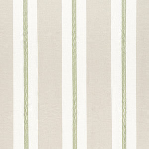 Alden Stripe Embroidery Sage AW24532 by Anna French Fabric