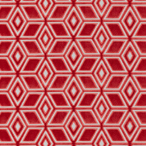 Jardin Maze Velvet Coral AW72985 by Anna French Fabric