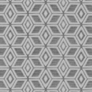 Jardin Maze Velvet Grey AW72989 by Anna French Fabric