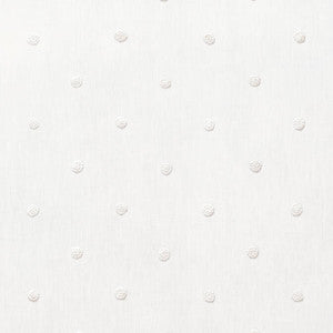 French Knot Embroidery White AW73010 by Anna French Fabric