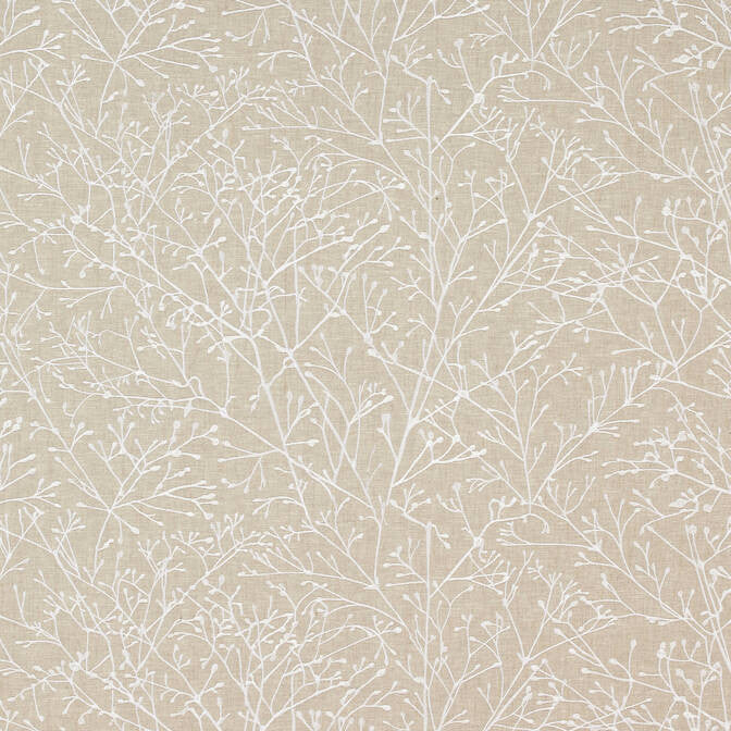 Zola Embroidery Natural AW9101 by Anna French Fabric Anna French Fabric Zola Embroidery Natural AW9101Fabric Natural Glimmer 100% Lin Ground, 100% Vis Emb INDIA </p><p>Repeat: V: 15 49.5 - Fabric Carolina -
