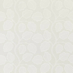Chestnut Tree Embroidery White AW9121 by Anna French Fabric