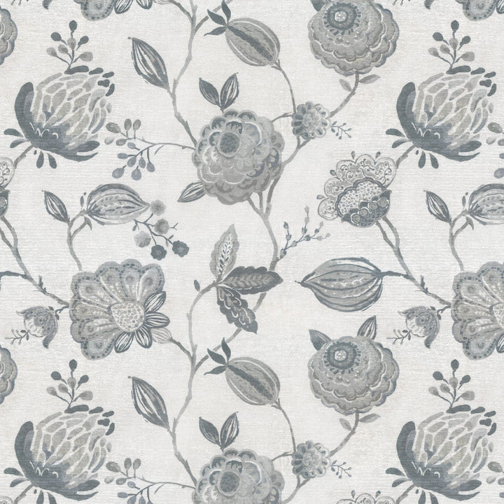 AWAKEN 65J8591 by JF Designer Fabric Midnight Waters 100% Polyester India  Horizontal: 26.5 and Vertical: 24.25 54  - Swanky Fabrics -