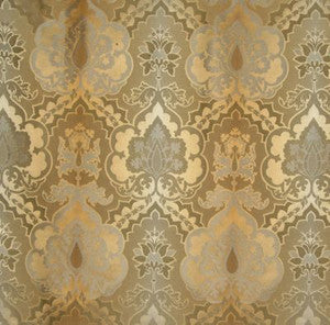 Scalamandre Fabric Villa Farnese Blue Topaz