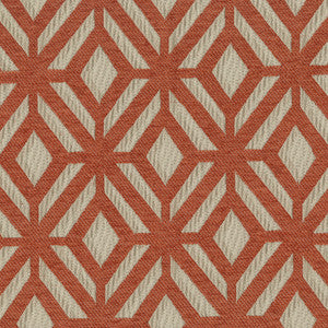 Access 44 Tangerine by Endurepel Fabric