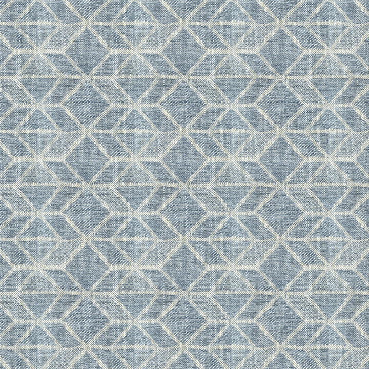 Axle 1 Delft by Stout Fabric RAINBOW LIBRARY HORIZON/LAKE 100%POL INDIA Horizontal: 7.000 and Vertical: 7.750 56 in - Fabric Carolina -