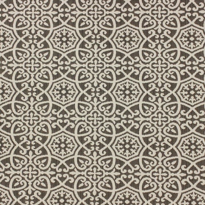 Ayathena Pewter by Richloom Fabric See sample 100% Solution Dyed Acrylic USA or Imported 30K </p><p>Repeat: V6.37" x H6.37" 56" - Fabric Carolina -