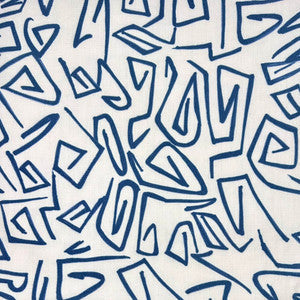 Abstract Blue by Europatex Fabric