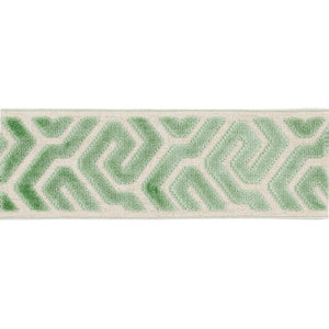Agos Carribean Green by Europatex Fabric