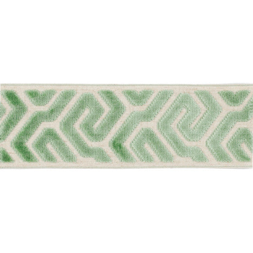 Agos - Caribbean Green by Europatex Fabric Agos 100% Polyester China See Sample Horizontal: N/A and Vertical: N/A 3.50 inches  - Fabric Carolina -