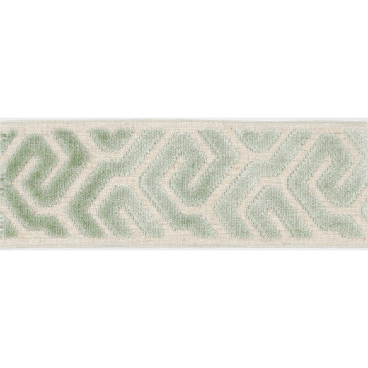 Agos - Sea Green by Europatex Fabric Agos 100% Polyester China See Sample Horizontal: N/A and Vertical: N/A 3.50 inches  - Fabric Carolina -