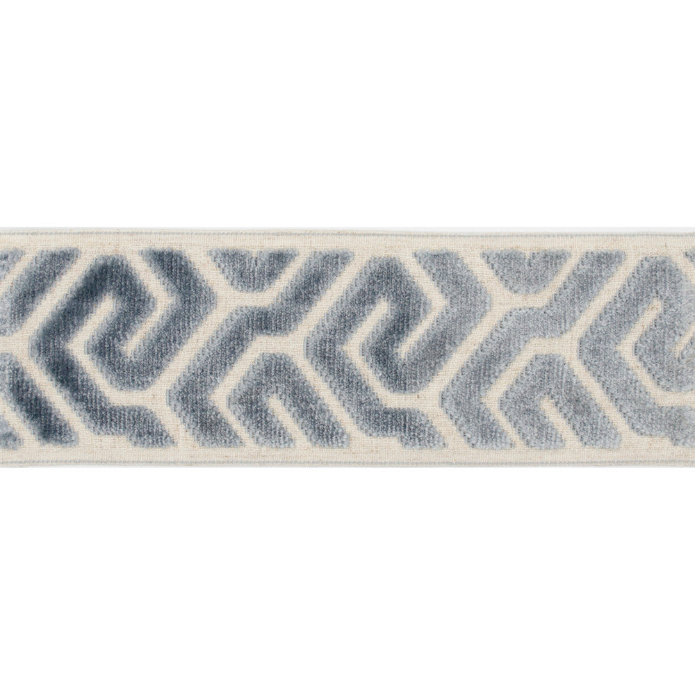 Agos Sky by Europatex Designer Fabric Agos 100% Polyester 3.50 inches - Swanky Fabrics -