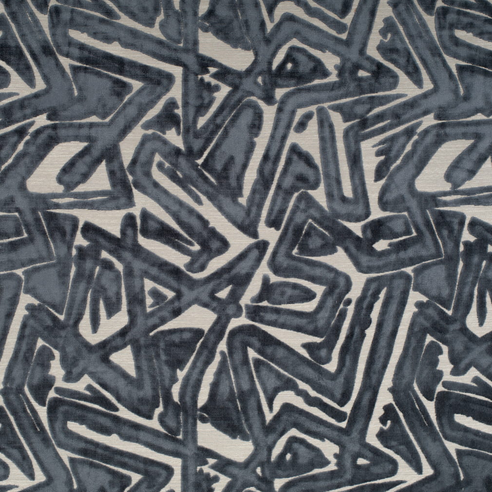 Alani Dark Grey A1001-03 by 29 Park Designer Fabric