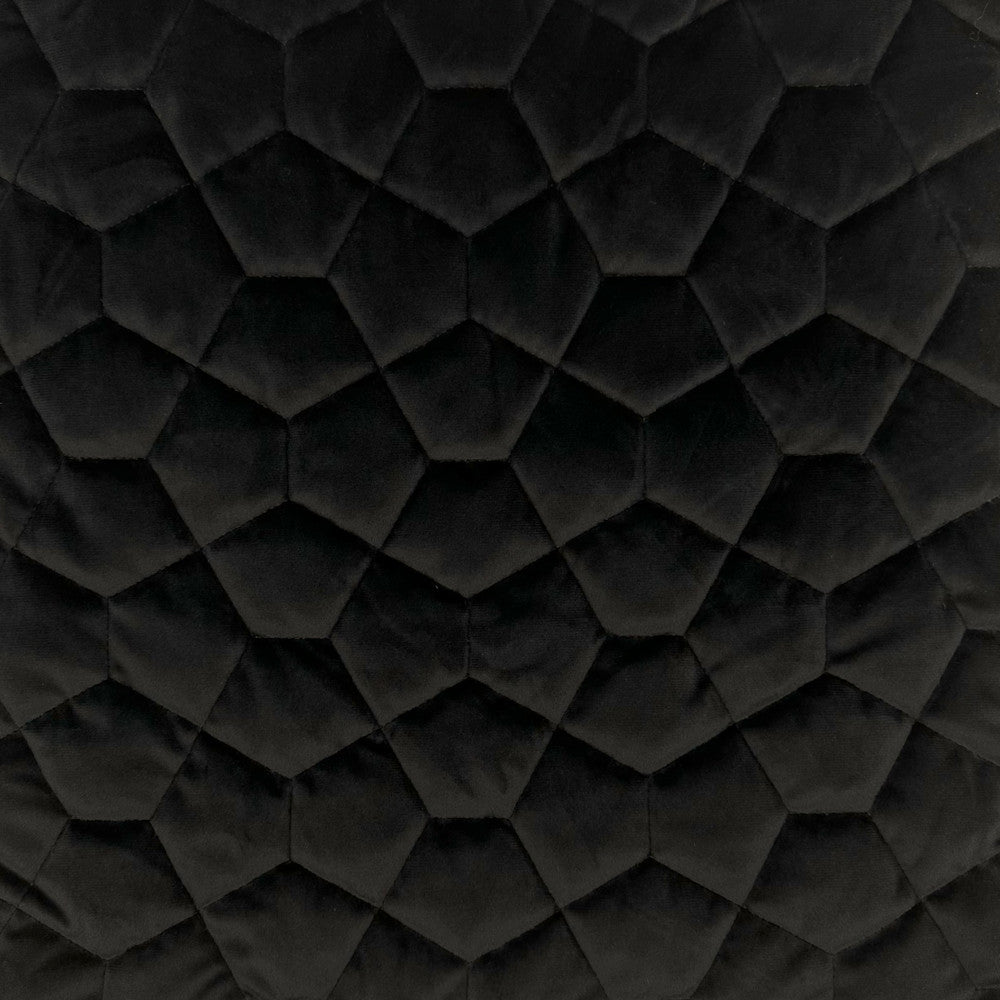 Aria Black by Europatex Designer Fabric Aria 100% Polyester 110.00 inches - Swanky Fabrics -
