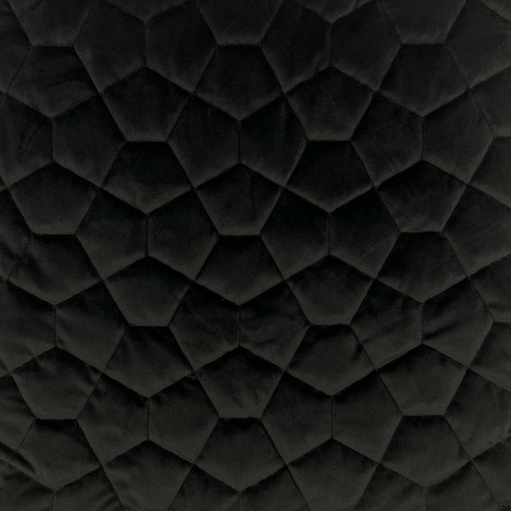 Aria Black by Europatex Designer Fabric Aria 100% Polyester 110.00 inches - Swanky Fabrics -