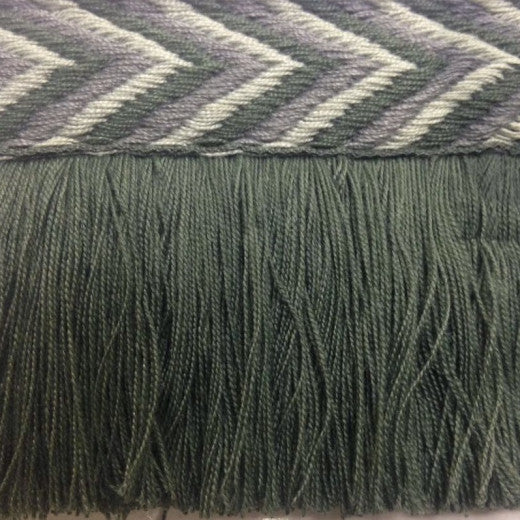 ARIEL SLATE by Europatex Designer Fabric Sirenia Collection 50% Viscose / 50% Cotton China See Sample Horizontal: N/A and Vertical: N/A 2.00 inches  - Swanky Fabrics -