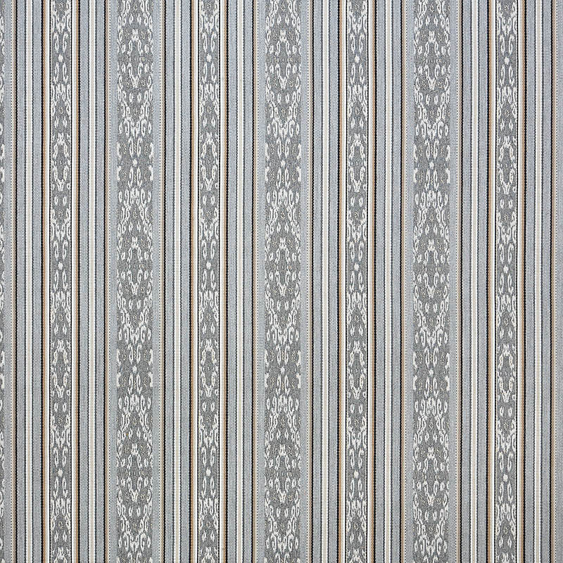 145340-0002 Artistry Ash by Sunbrella Fabric Cushion Furniture Drapery Fabrics > Sunbrella Stripes 100% Acrylic USA or Imported 7" 54" - Fabric Carolina -