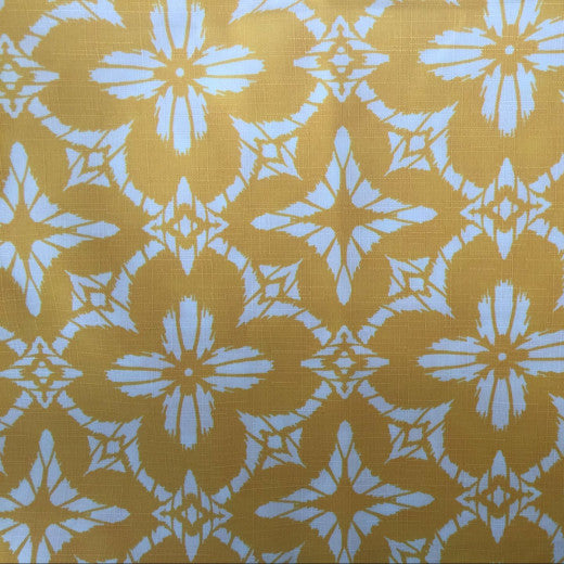 Aspidoras - Yellow by Europatex Fabric Outdoor (2016) 100% Polyester China See Sample Horizontal: N/A and Vertical: N/A 60.00 inches  - Fabric Carolina -
