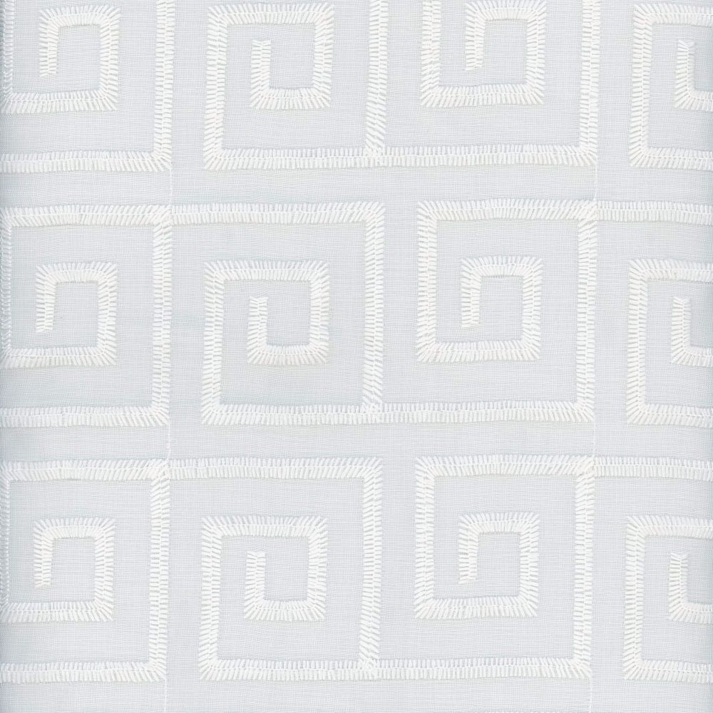 Athena Snow by Heritage Fabric - 100% Polyester USA or Imported Horizontal: 6.75" and Vertical: 53.5" - Fabric Carolina -