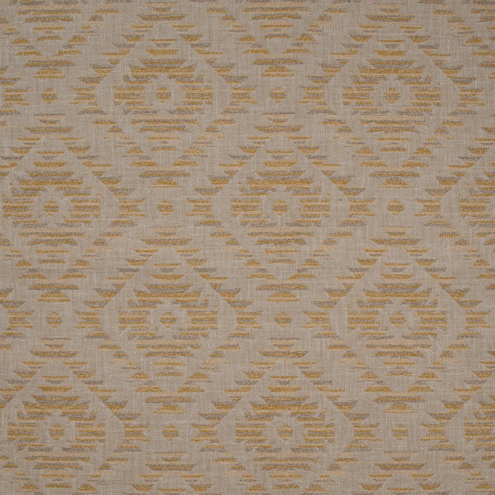Aztec Geneva Honey by Europatex Fabric Aztec 100% Polyester 6.85" H, 6.75" V 54.00 inches - Fabric Carolina -