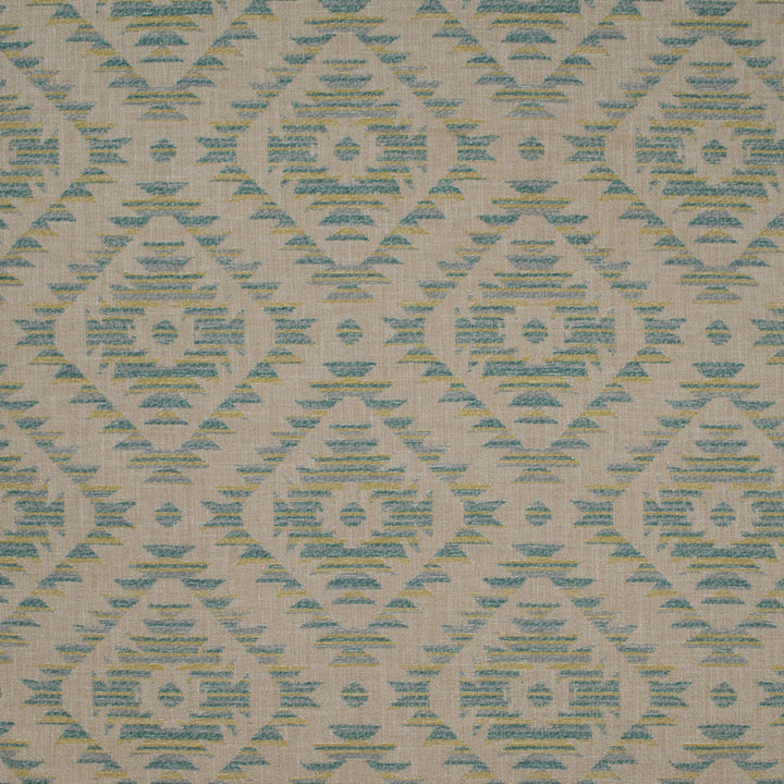Aztec Geneva Juniper by Europatex Fabric Aztec 100% Polyester 6.85" H, 6.75" V 54.00 inches - Fabric Carolina -