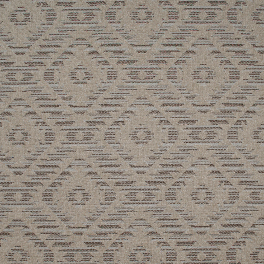 Aztec Geneva Pebble by Europatex Designer Fabric Aztec 100% Polyester 6.85"Â H, 6.75" V 54.00 inches - Swanky Fabrics -