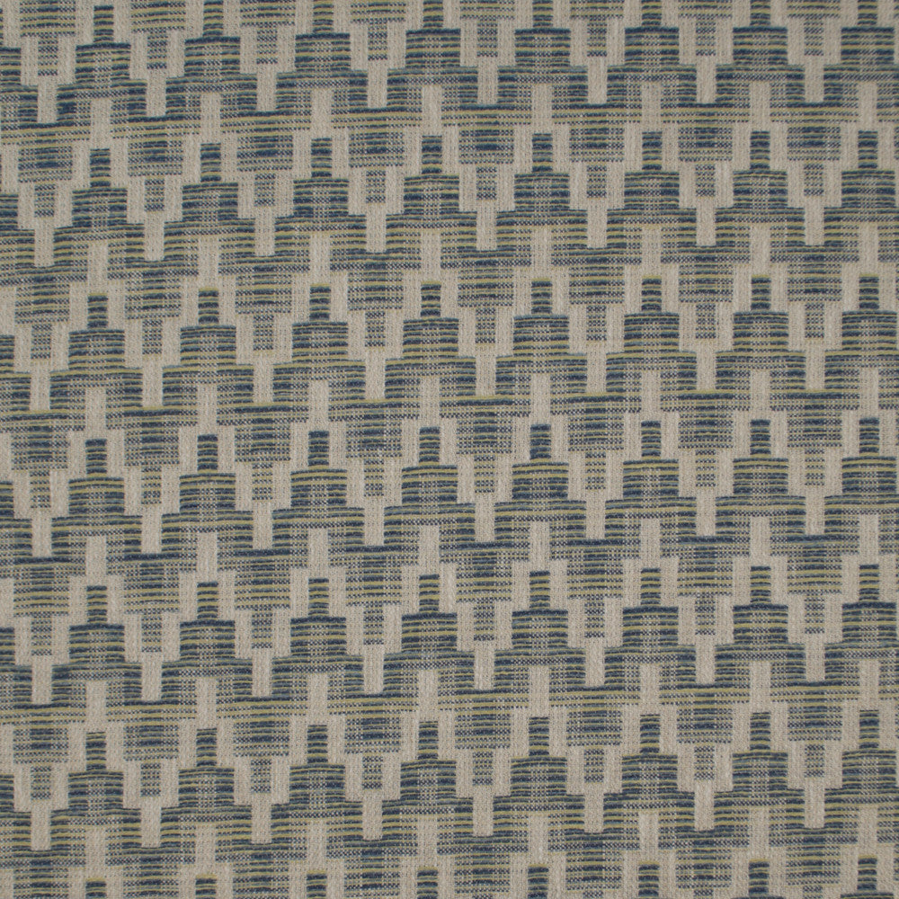 Aztec Native Mint by Europatex Fabric Aztec 67% Polyester, 33% Cotton 1.70" H, 2.35" V 54.00 inches - Fabric Carolina -