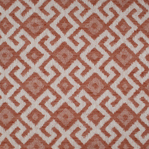 Aztec Neve Coral by Europatex Fabric