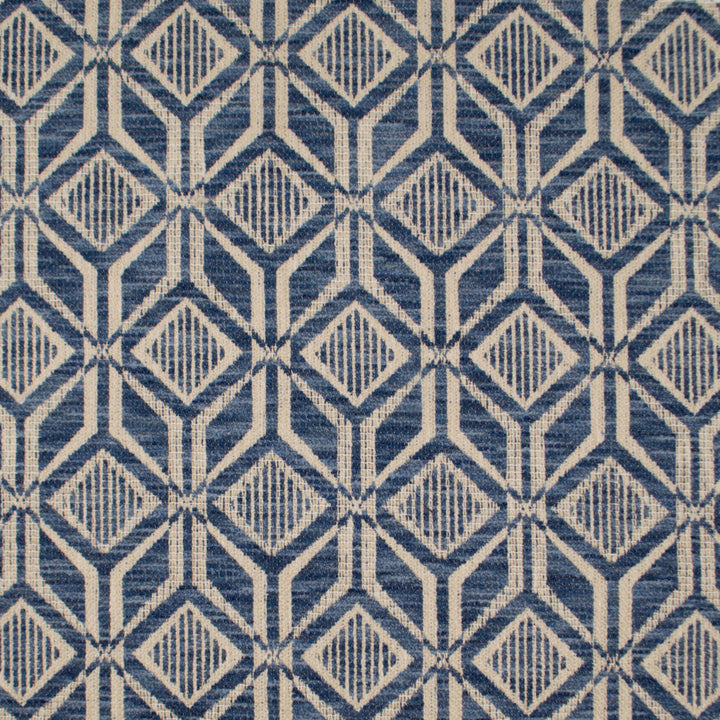Aztec Norse Royal by Europatex Fabric Aztec 81% Polyester, 19% Cotton 3.40" H, 6.40" V 54.00 inches - Fabric Carolina -