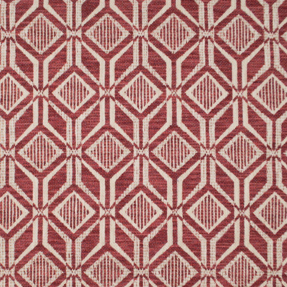 Aztec Norse Ruby by Europatex Fabric Aztec 81% Polyester, 19% Cotton 3.40" H, 6.40" V 54.00 inches - Fabric Carolina -