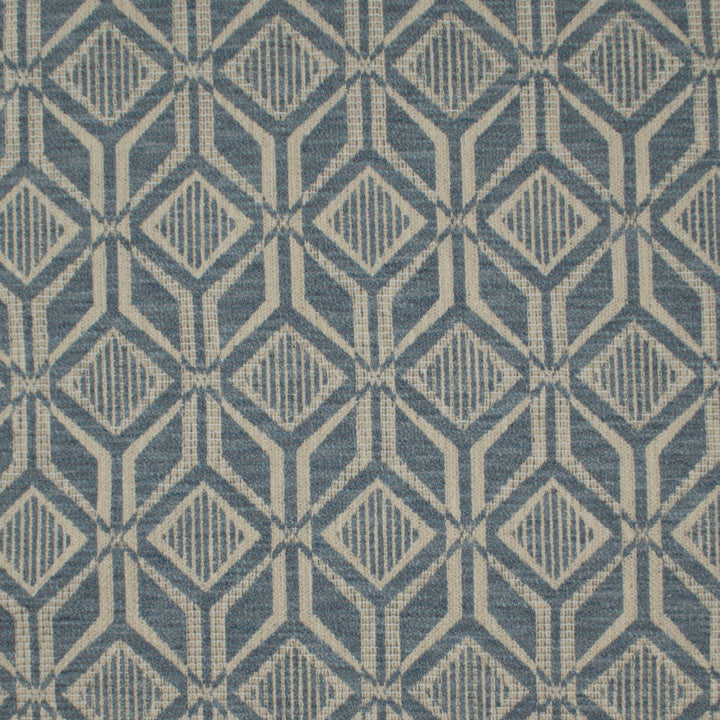Aztec Norse Sky by Europatex Designer Fabric Aztec 81% Polyester, 19% Cotton 3.40" H, 6.40" V 54.00 inches - Swanky Fabrics -