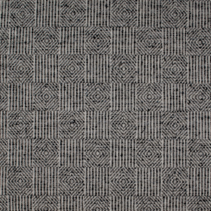 Aztec Osiris Charcoal by Europatex Fabric Aztec 72% Polyester, 28% Cotton 3.40" H, 3.75" V 54.00 inches - Fabric Carolina -
