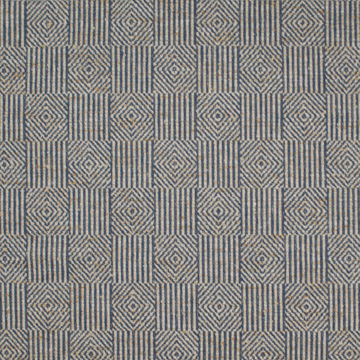 Aztec Osiris Royal by Europatex Designer Fabric Aztec 72% Polyester, 28% Cotton 3.40" H, 3.75" V 54.00 inches - Swanky Fabrics -
