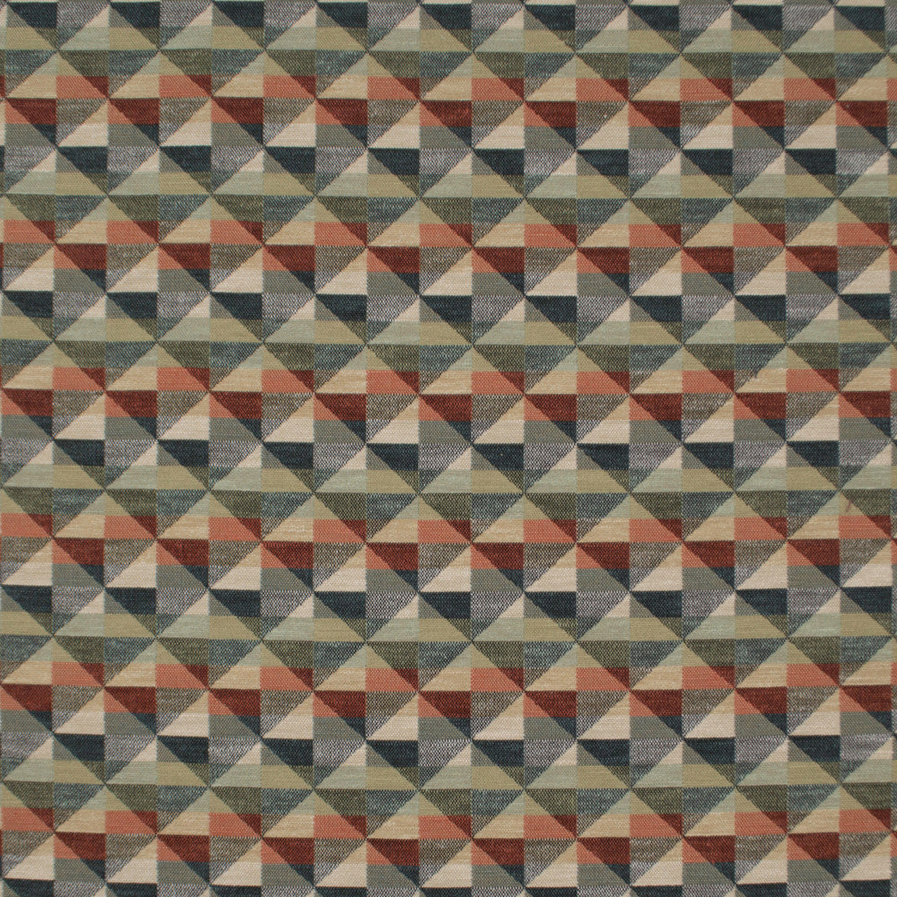 Aztec Rubric Apricot by Europatex Fabric Aztec 67% Polyester, 33% Cotton 1.70" H, 5.00" H 54.00 inches - Fabric Carolina -