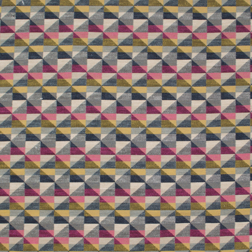 Aztec Rubric Rubus by Europatex Designer Fabric Aztec 67% Polyester, 33% Cotton 1.70" H, 5.00" H 54.00 inches - Swanky Fabrics -