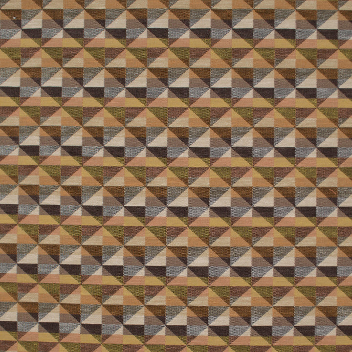 Aztec Rubric Spice by Europatex Fabric Aztec 67% Polyester, 33% Cotton 1.70" H, 5.00" H 54.00 inches - Fabric Carolina -