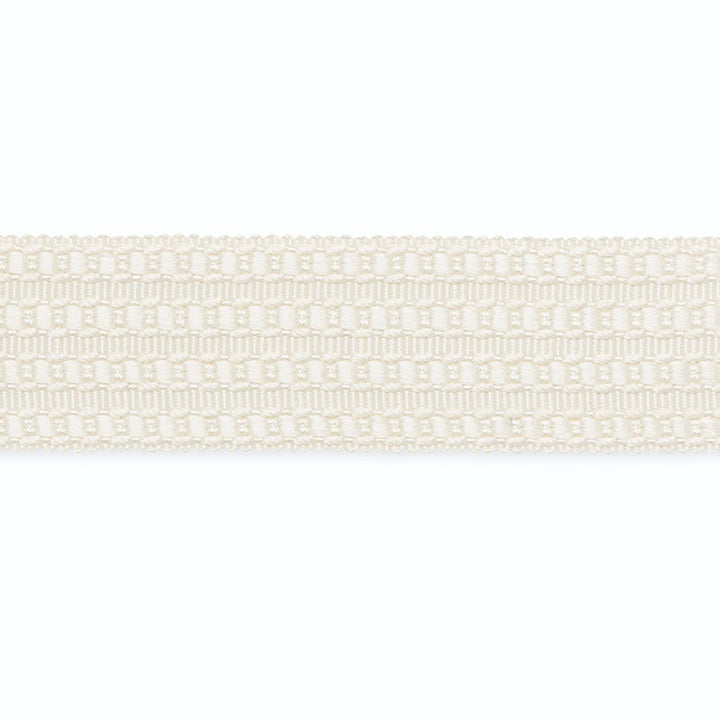 Chambord Four-Row Gallion Cream B101-1 by Schumacher Trim SCHUMACHER TRIM PROGRAM See Sample UNITED STATES OF AMERICA TO BE DETERMINED </p><p>Repeat: Horizontal: - and Vertical: - 1 1/2" WIDE (4CM) - Fabric Carolina -