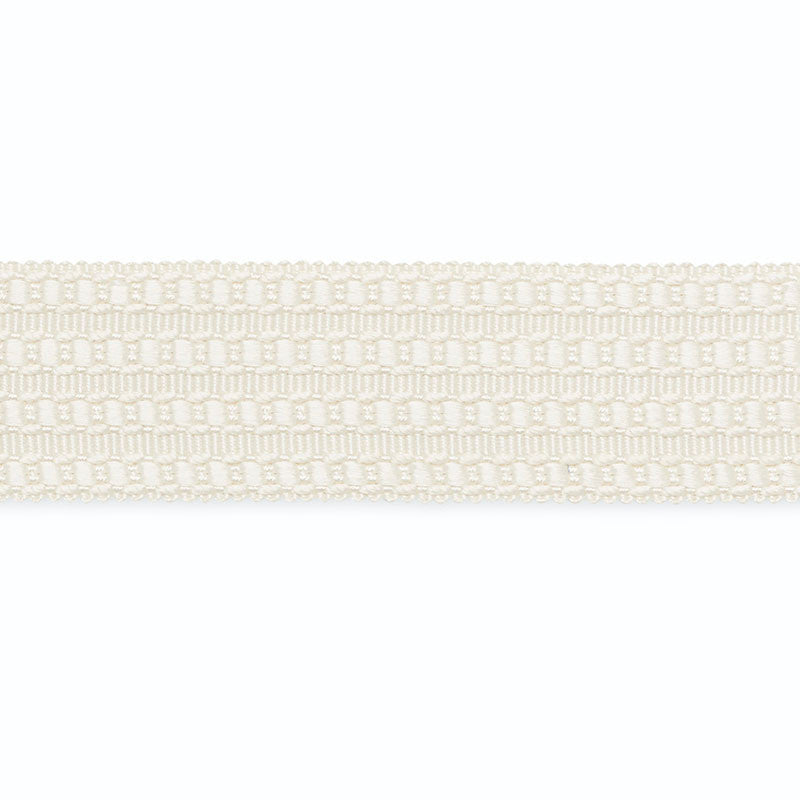 Chambord Four-Row Gallion Cream B101-1 by Schumacher Trim SCHUMACHER TRIM PROGRAM SILK 100% UNITED STATES OF AMERICA </p><p>Repeat: Horizontal: and Vertical: 1.5 - Fabric Carolina -