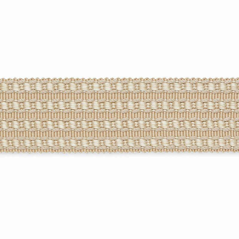 Chambord Four-Row Gallion Ecru B101-2 by Schumacher Trim SCHUMACHER TRIM PROGRAM SILK 100% UNITED STATES OF AMERICA </p><p>Repeat: Horizontal: and Vertical: 1.5 - Fabric Carolina -