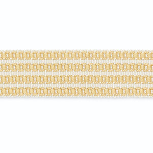Chambord Four-Row Gallion Maze B101-3 by Schumacher Fabric